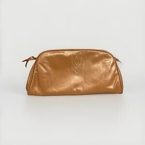 Vintage Barbara Bolan Leather Toiletry Bag Or Handbag